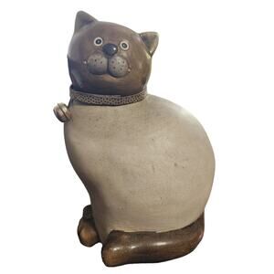 Ceramic Delton Cat‎ Figurine Figure 7"